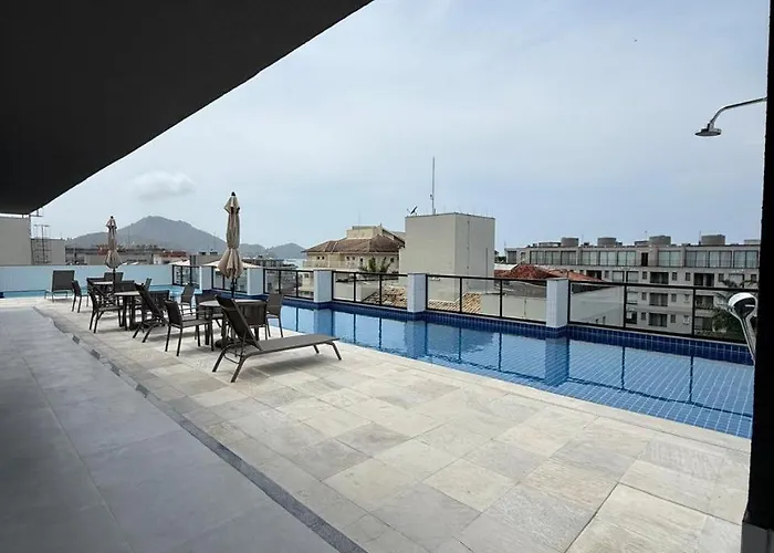 Flat Compacto e bem Planejado, com Conforto e Excelente Localização Ubatuba